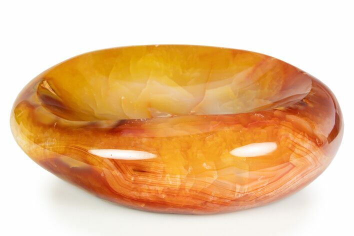 Beautiful Carnelian Agate Dish - Madagascar #304691